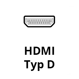 HDMI Typ D (Micro-HDMI)