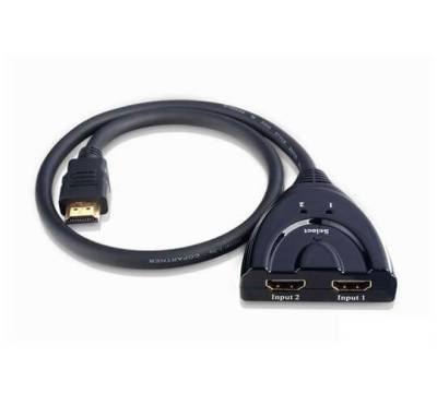 HDMI Switch bidirektional 4K UHD 3D 2 Wege Techly IDATA-HDMI-2BI