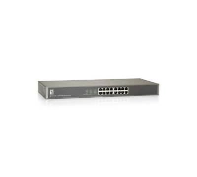 Level One 16-Port Fast Ethernet Switch 100 Mbit/s