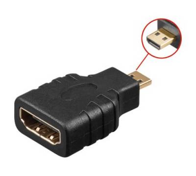 Techly HDMI Adapter F auf HDMI Micro D Stecker