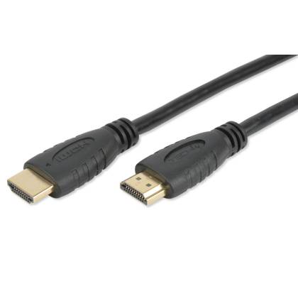 Techly HDMI Kabel 2.0 High Speed mit Ethernet schwarz 1m