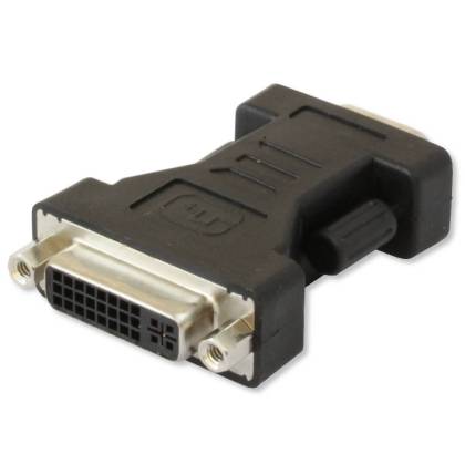 DVI Adapter VGA Stecker auf DVI Buchse Techly IADAP-DVI-9100