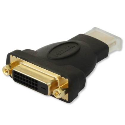 HDMI Stecker auf DVI-D 24+1 dual link Buchse Techly IADAP-HDMI-606