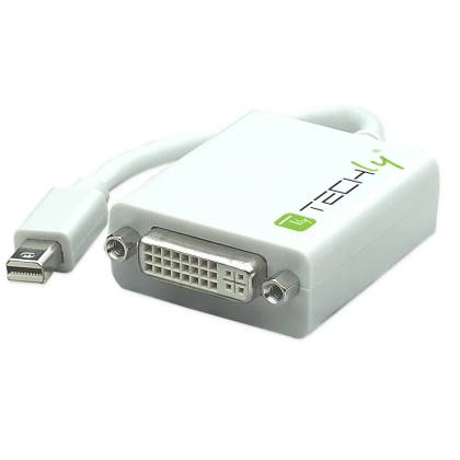 Adapter Mini-DisplayPort auf DVI Techly IADAP-MDP-DVIF