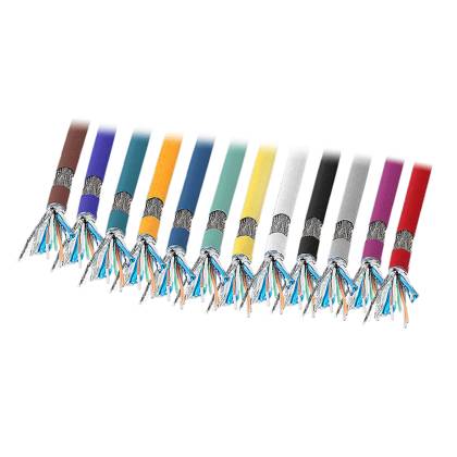 Patchkabel Cat.7 S/FTP 600MHz 10 GB halogenfrei 100m Ring blau | braun | gelb | grün | grau | lichtgrün | lila/violett | magenta/pink | orange | rot | schwarz | weiß