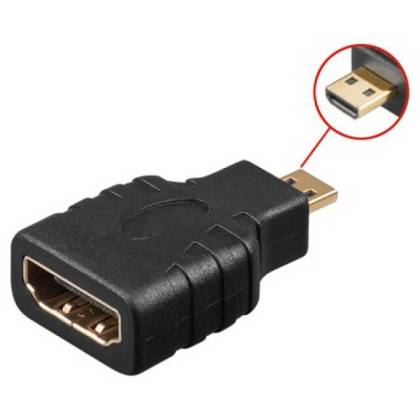 Techly HDMI Adapter F auf HDMI Micro D Stecker