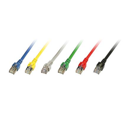 Patchkabel Cat.5e SF/UTP PVC RJ45 DSL Ethernet TV Netzwerk LAN 2,5GB