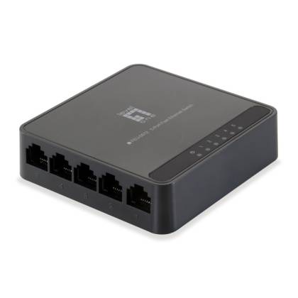 LevelOne 5-Port Fast Ethernet Switch FEU-0512