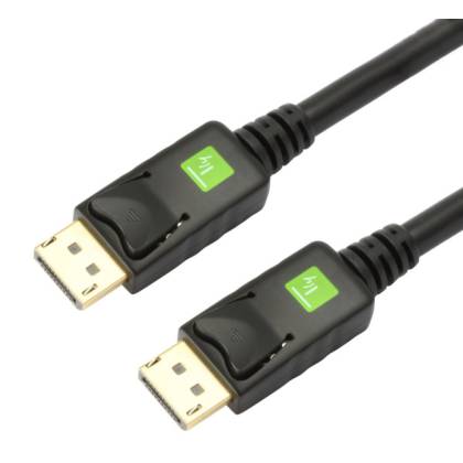 DisplayPort 1.2 Audio/Video Anschlusskabel schwarz 1m Techly ICOC-DSP-A-010