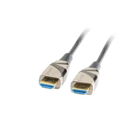 HighSpeed HDMI 2.0 Anschlusskabel AOC Glasfaser Ultra HD mit Ethernet 4K 60Hz HDMI A Stecker auf HDMI A Stecker schwarz 30m | 40m | 50m | 60m | 70m | 80m | 100m