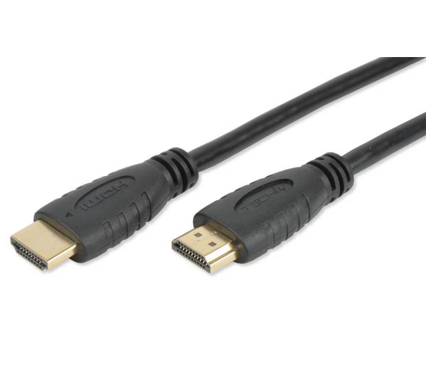 Techly HDMI Kabel 2.0 High Speed mit Ethernet schwarz 3m