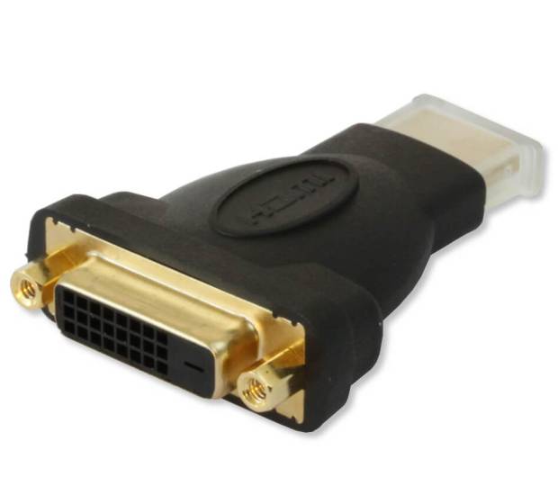 Techly HDMI Stecker auf DVI-D 24+1 dual link Buchse