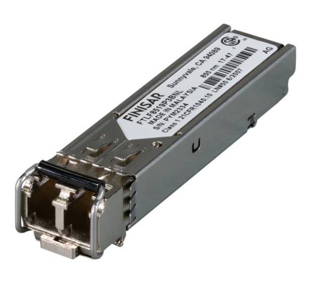 Finisar SFP Transceiver Gigabit Ethernet 1000SX MM 550m, 850nm
