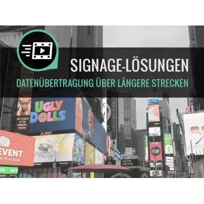 Ultra HD Signage - Beste Lösungen