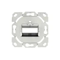 frame set 2-port for slimline keystone module design capable