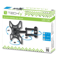 Techly Wandhalterung für LCD TV LED 19"-37" n