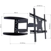 Techly Wandhalterung für LCD TV LED 40" - 65"
