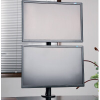 Techly Schreibtischhalterung f. 2 LCD TV LED 13"-27&quo