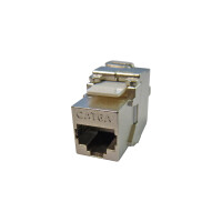ProfiPatch Keystone Jack Modul Cat.6a 500Mhz 10Gbit RJ45 ges