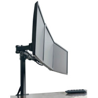 desk stand for 3 monitors 13 - 24 inch with terminal 3