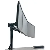 desk stand for 3 monitors 13 - 24 inch with terminal 3