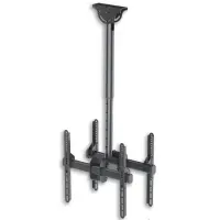 telescopic universal ceiling support for 2 led lcd tv 32-55 