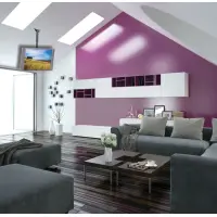 telescopic universal ceiling support for 1 led lcd tv 32-55 