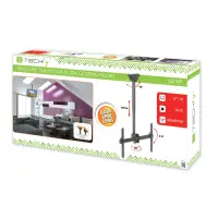 telescopic universal ceiling support for 1 led lcd tv 37-70 