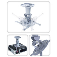 universal ceiling bracket for projector, black 5