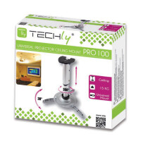 Techly Universal-Deckenhalterung für Beamer ausziehbar 