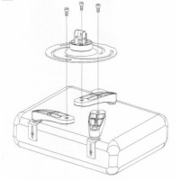 Techly Universal-Deckenhalterung für Beamer ausziehbar 