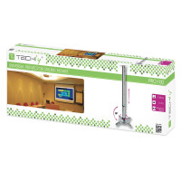 projector ceiling stand extension 60-102 cm, silver 2