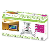 Techly Universal-Deckenhalterung für Beamer 20cm Decken
