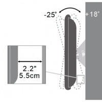 Techly Wandhalterung für LCD TV LED 17" - 37"
