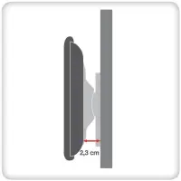 Techly Wandhalterung für LCD TV LED 23" - 55"