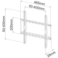 Techly Wandhalterung für LCD TV LED 23" - 55"