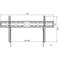 Techly Wandhalterung für LCD TV LED 42" - 80"
