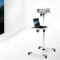 universal trolley for notebook / projector, white 4