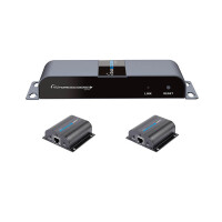 Techly HDMI Extender/Splitter IR über Netzwerkkabel max