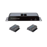 Techly HDMI Extender/Splitter IR über Netzwerkkabel max