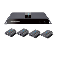 Techly HDMI Extender/Splitter IR über Netzwerkkabel max