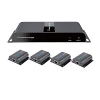 Techly HDMI Extender/Splitter IR über Netzwerkkabel max