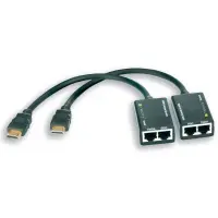 Techly HDMI Extender mit eingebautem Kab gallery