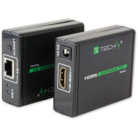 Techly HDMI Extender über Netzwerkkabel Cat.5e/6 bis zu