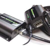 Techly HDMI Extender mit IR bis zu 60m 3