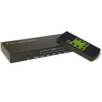 Techly HDMI Switch 4K UHD 3D 5 Wege 4