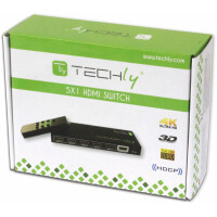 Techly HDMI Switch 4K UHD 3D 5 Wege 5