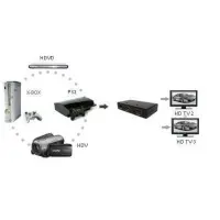Techly HDMI Splitter Full HD 1080p 3D 2 Wege 3