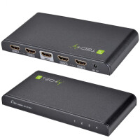 Techly HDMI Splitter 4K UHD 3D 4 Wege 3