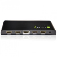 Techly HDMI Splitter 4K UHD 3D 4 Wege 5